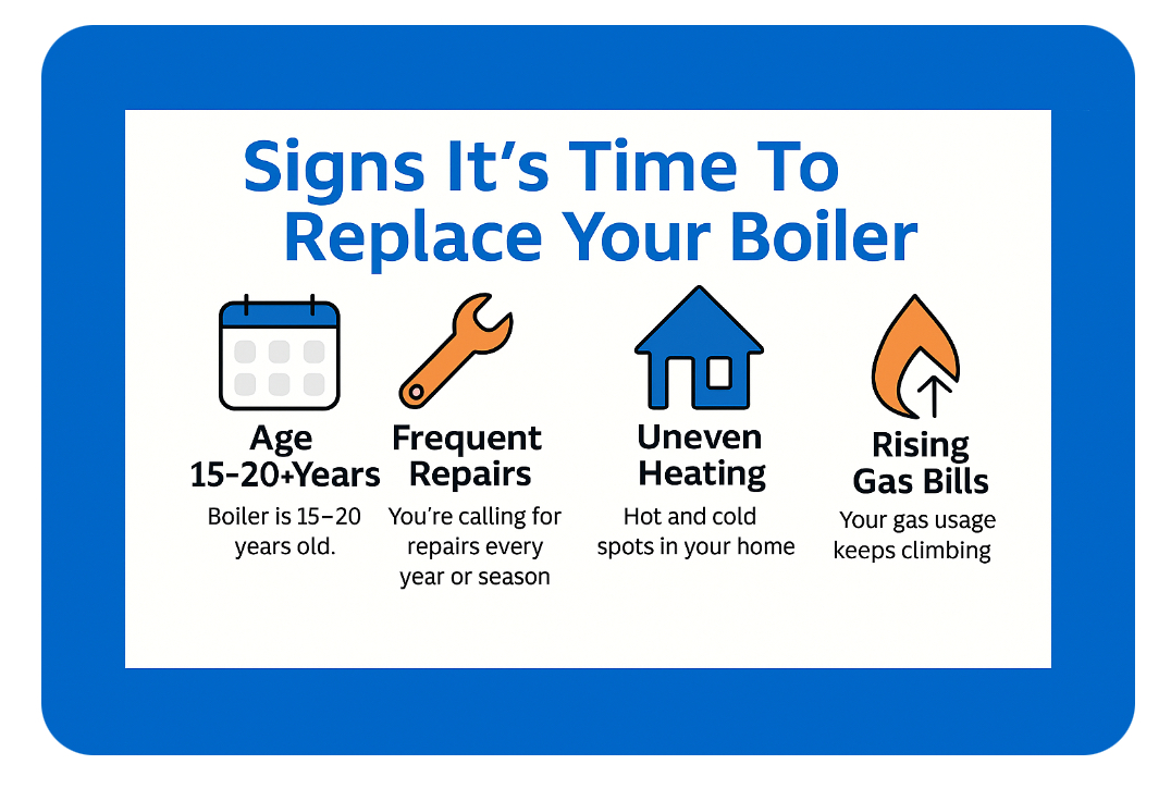 New Boiler? Or Just A Repair? 7 Signs It’s Time to Upgrade Your Heating System
